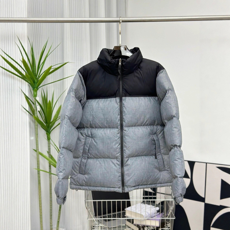 外贸跨境25fw原单高品质秋冬新款男女同款户外潮牌立领面包羽绒服|undefined
