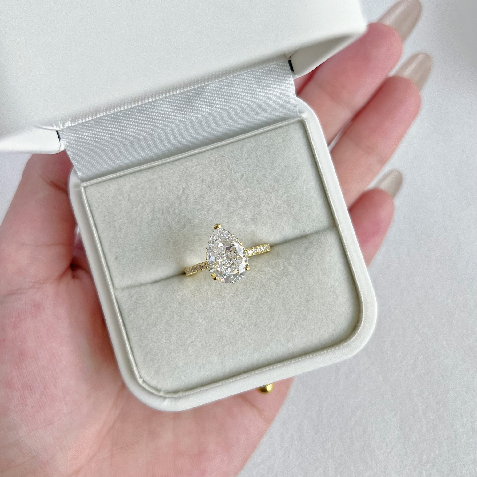 6g Weight Zircon Inlay Material Rings Classification 1 Piece Quantity Holiday, Daily Occasion 925 Sterling Silver Material Water Droplets Pattern Women's Gender Inlay Design Simple Style, Classic Style Style 925 Sterling Silver Zircon Water Droplets Rings 9