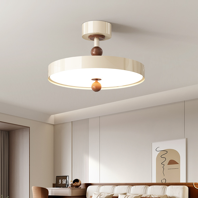 [Seleccionado cuidadosamente] Lámpara de techo de estilo crema francesa, espectro completo, protección ocular, frijoles de leche creativos antiguos, candelabro para niños