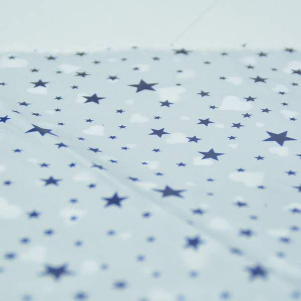 Plain printed fabric
