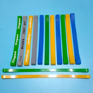 Manufacturer Customized High Elastic Silicone Straps, Silicone Straps for Book Boxes, Elastic Straps with Printed Logo