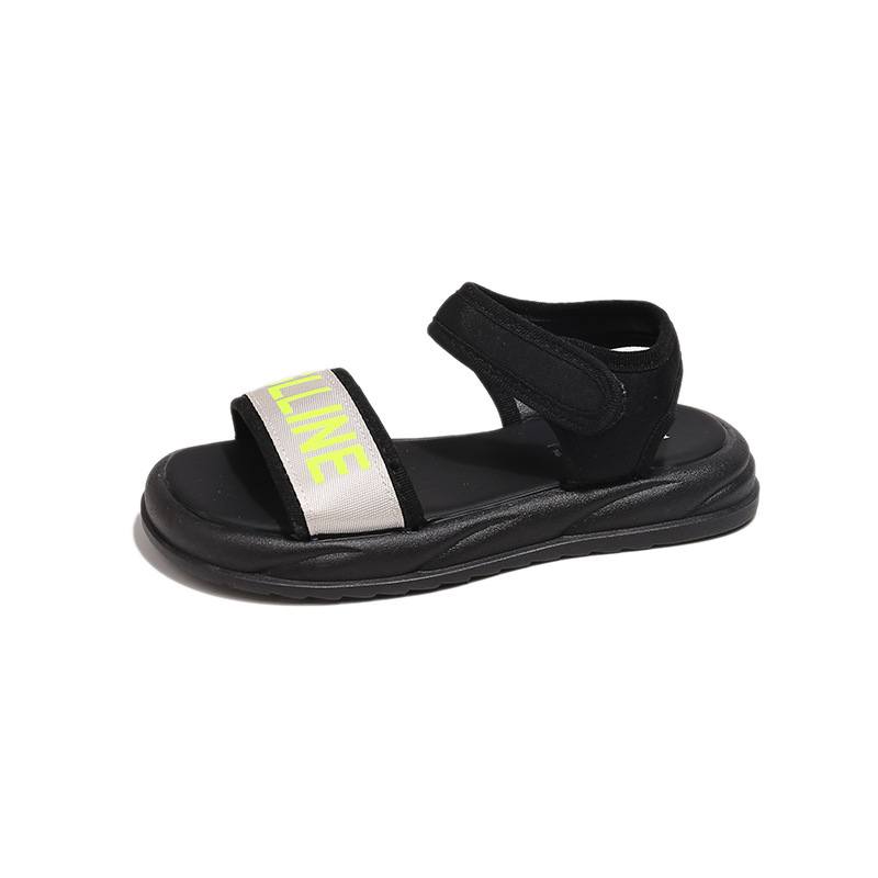 Sandalias para niños 2025 verano nuevo estilo zapatos de suela suave para niñas sandalias para niños grandes zapatos de playa casuales para niñas image 6