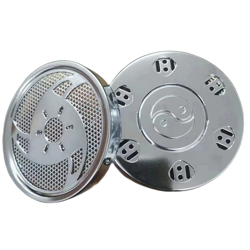 All-copper portable moxibustion thickened flat-bottomed mesh moxibustion box temperature-controlled moxibustion column box portable moxibustion instrument and tool manufacturer wholesale