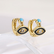 �Ĺ� С��ͭ��18K������ʯ�۾�С��ȦŮ���㾫�¶��� �羳��Ʒ