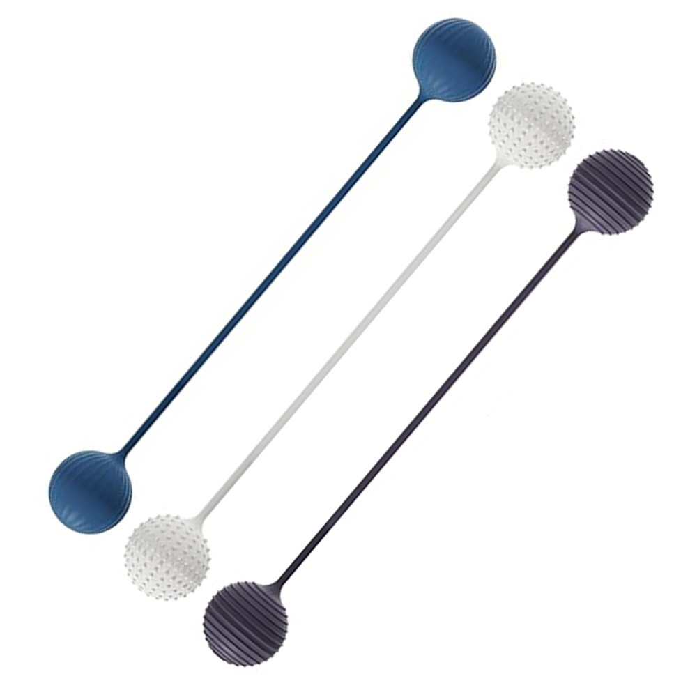 A set of silicone decompression beads (3 pieces)