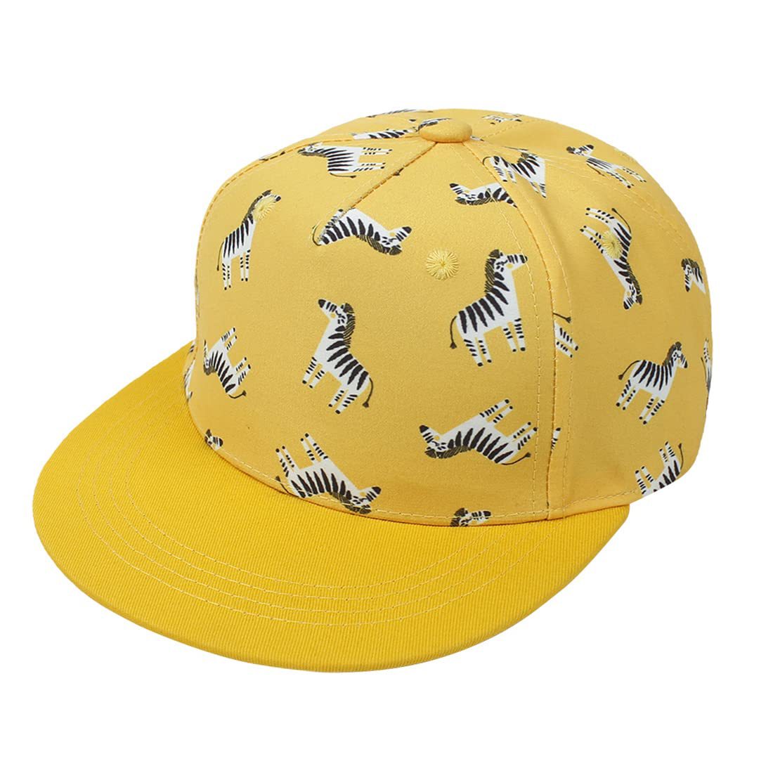 Niños sombrero de hip-hop para hombres sombrero de protección solar comercio exterior patrón de impresión transfronteriza personalizado lindo viento de dibujos animados sombrero de béisbol mujer
