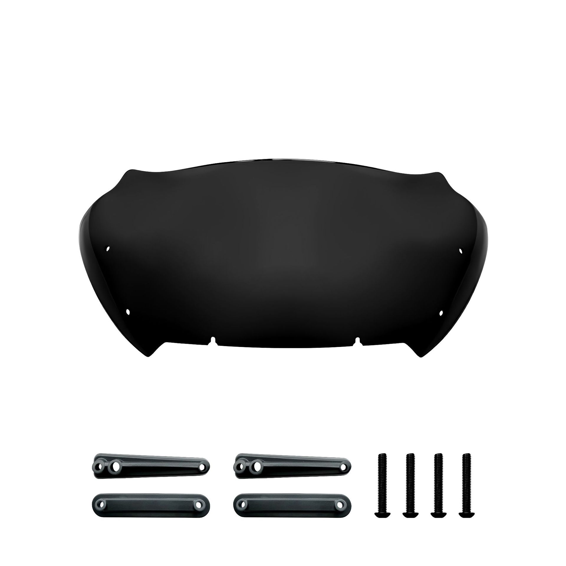 Harley 23.5-26 Road Glide 10inch Pc Material Windshield, Available in Multiple Colors