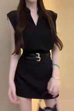 御姐风套装女夏装搭配一整套女装无袖上衣半身裙两件套轻奢高级感