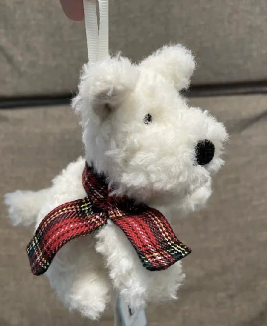 Cotton pendant, tennis rabbit
