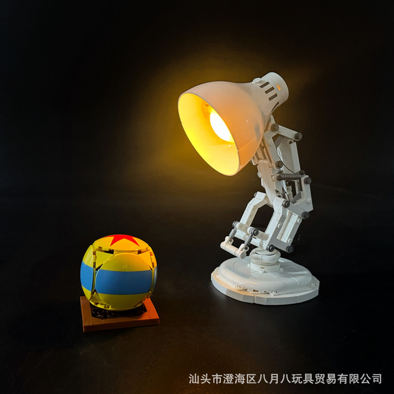 Byb Building Block Lighting Is Compatible with Lego 21357 Pixar Small Table Lamp Cross-Border Remote Control Led Lighting Byb Building Block Lighting Is Compatible with Lego 21357 Pixar Small Table Lamp Cross-Border Remote Control Led Lighting