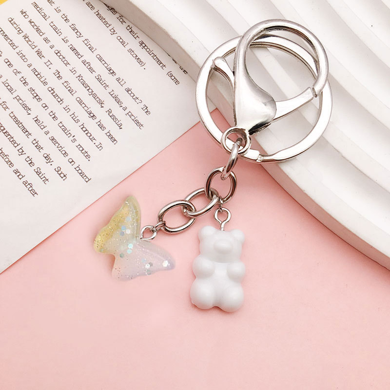 10 Piezas/Paquete 10-30mm Aleación Animal Oso Caramelo Colgante display picture 6