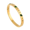 Green brick bracelet