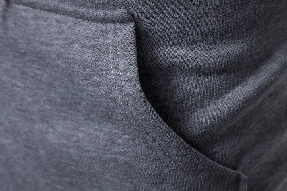 2024 Autumn/Winter New Men's Creative Spliced Sleeve Casual Fashion Hooded Large Sweater_senzul.com