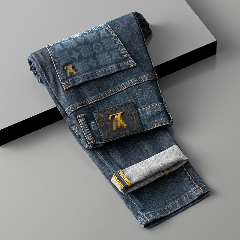 2026 New Model Spring and Summer Soft and Comfortable Slim Straight Soft Denim Thin Versatile Men's Jeans High-End 2026 New Model Spring and Summer Soft and Comfortable Slim Straight Soft Denim Thin Versatile Men's Jeans High-End