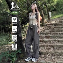 ビッグブランド速乾性アサルトパンツ女性の夏のマウンテンスタイルアウトドア登山ハイキング薄型ロッククライミングパンツ空挺部隊スポーツオーバーオール