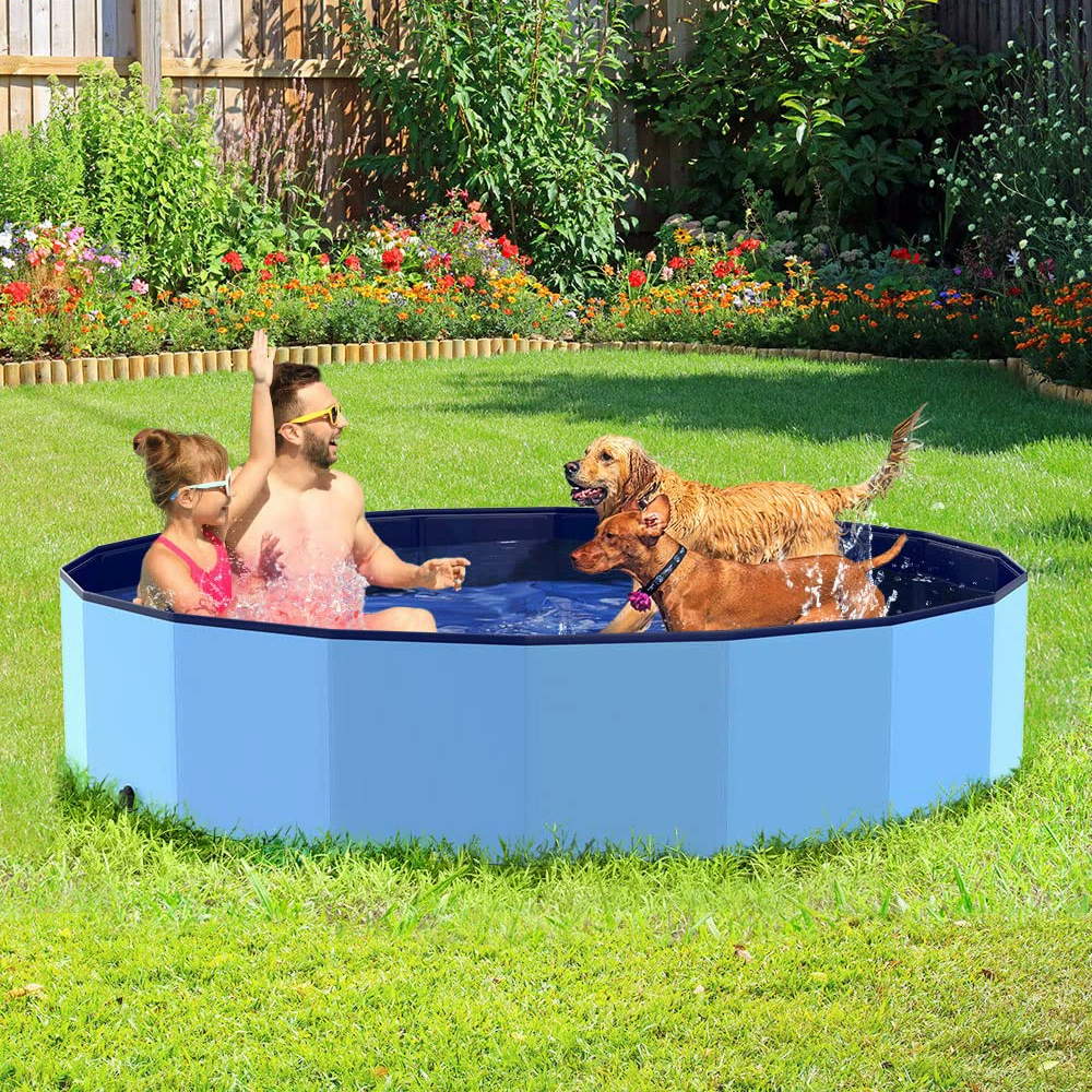 Домашнее Животное Бассейн собака ванна бассейн лужайка вода играть игрушка сетка пластиковая доска отверстия складные чистящие средства для кошек