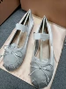 Silver satin