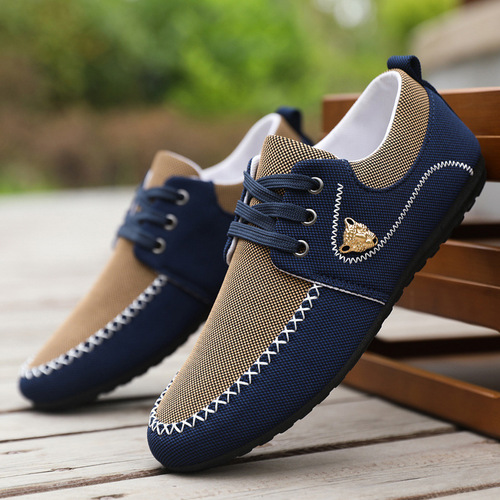 Large size men's shoes, popular new men's shoes, four-season fashionable all-matching soft soled loafers