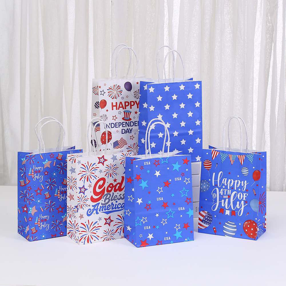 字母印花礼品袋节日礼物包装袋商场购物袋批发外卖袋子手提袋批发