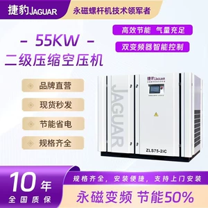 Jaguar Zls2002Ic 160Kw Permanent Magnet Variable Frequency Secondary Compression Screw Air Compressor Is Highly Efficient and Energy-Saving