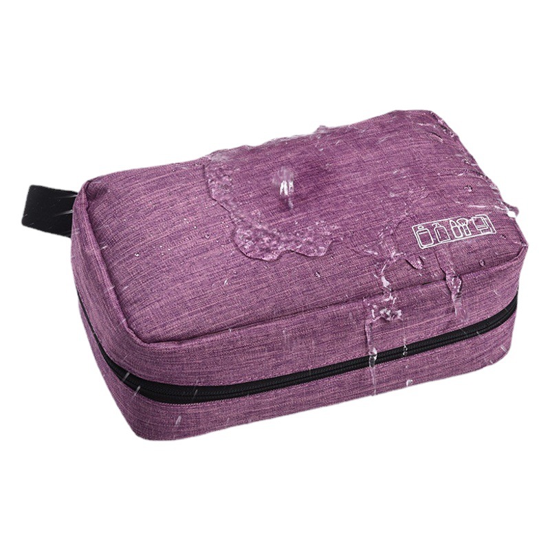 Carta catiónica multifuncional bolsa de lavado de viaje colgando bolsa de lavado bolsa de almacenamiento de cosméticos bolsa de cosméticos al por mayor