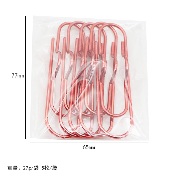 Clip de bolígrafo con forma de corazón colorido transfronterizo, clip de metal multifuncional creativo para cuaderno, portalápices portátil, accesorio para cuaderno, artículo de papelería.