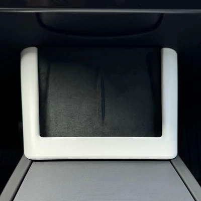Suitable for Tesla's New Version Other Automotive Interior Supplies - renewed-version-of-y-3-universal-wireless-charging-decorative-frame-matte-white