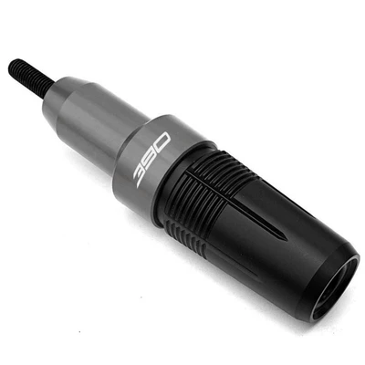Motorcycle bumper, modified body crash protection ball - gray-one-piece-exhaust-anti-fall-390-font