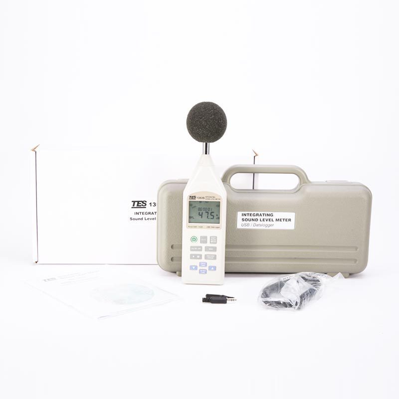 台湾泰仕 TES1353声级计 数字噪音计 分贝计 分贝仪噪音计