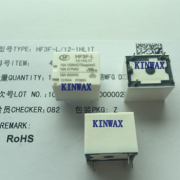 HF3F-L/9-1HSL2TR单线圈磁保持继电器4脚 原装现货