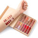 Explosions cross-border makeup European and American style 12 Pack lip gloss lip glaze set Matte Pearlescent non-stick Cup lipstick wholesale