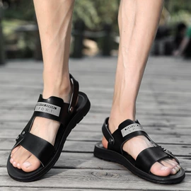 男式凉鞋;平底拖鞋;男式人字拖