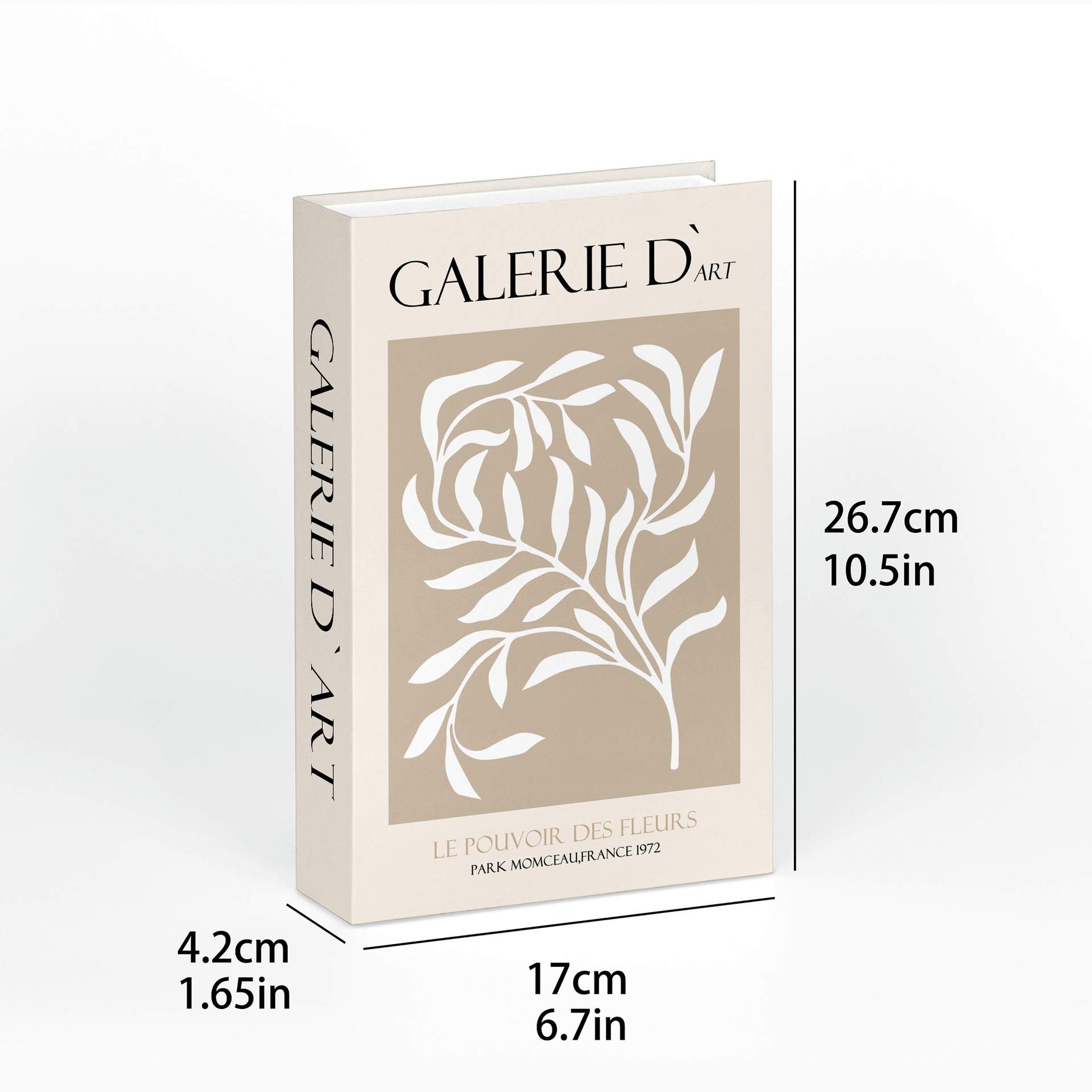 Decoración del hogar simple libro falso plegable modelo de caja de almacenamiento de decoración inglesa extranjera libro de decoración de diseño del hogar image 11