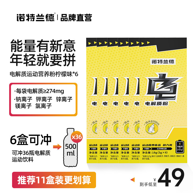 电解质冲剂电解质水运动饮料官方健身能量粉充能糖|undefined