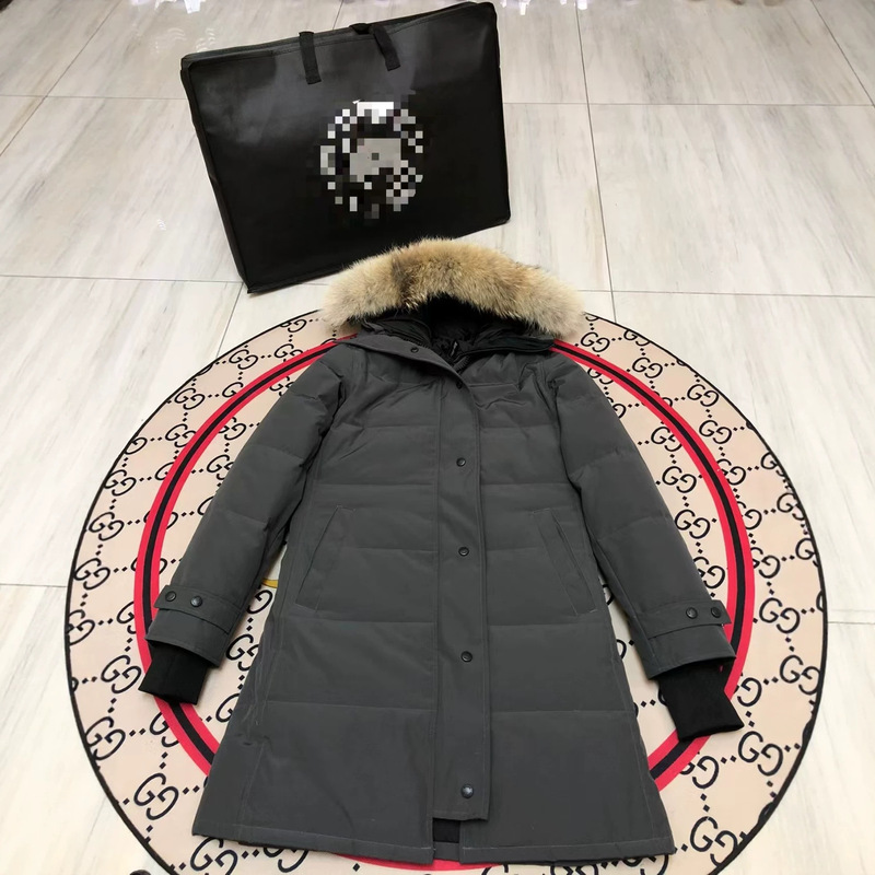 New cross-border women's large goose down jacket, 15 styles, outdoor casual versatile large pocket down coat, winter hooded mid-length outerwear New cross-border women's large goose down jacket, 15 styles, outdoor casual versatile large pocket down coat, winter hooded mid-length outerwear