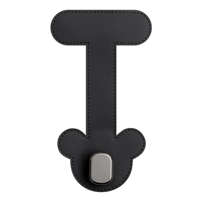 Car Hook Front Car Multi-function Small Hook Invisible Car Supplies Adhesive Co-pilot Hook (Car hanging) - black-one-pack