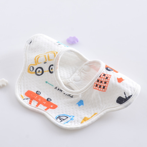 100% cotton gauze bibs, baby and infant saliva towels, all-cotton bibs for babies.