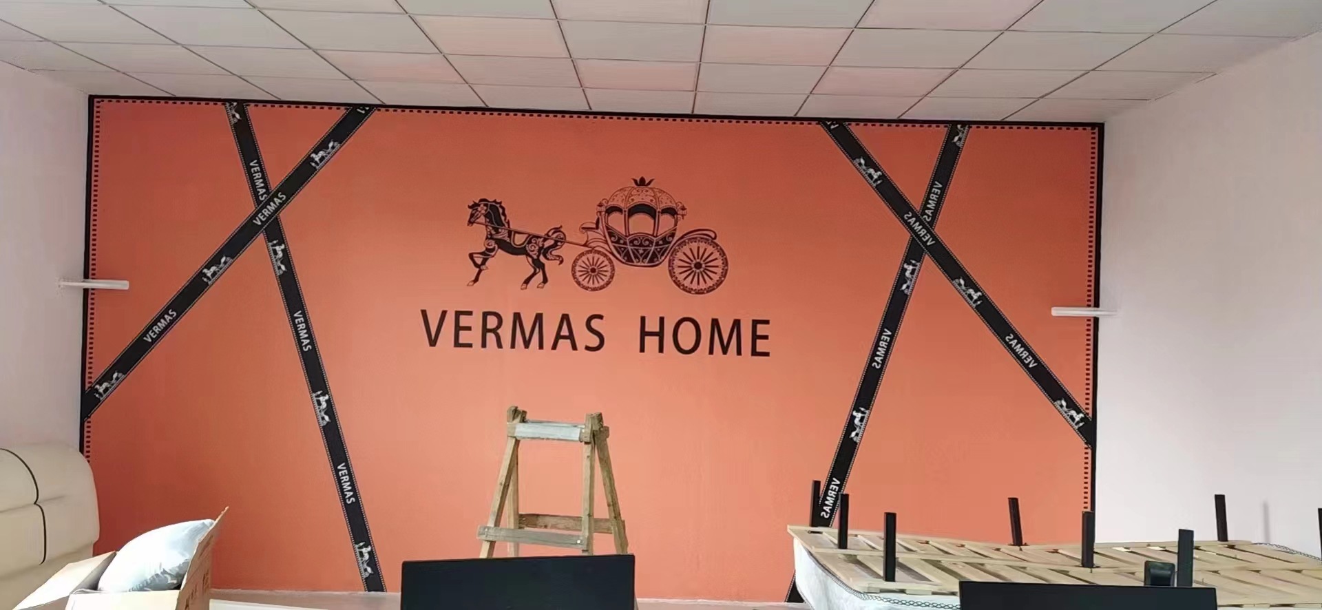 现代简约工装背景