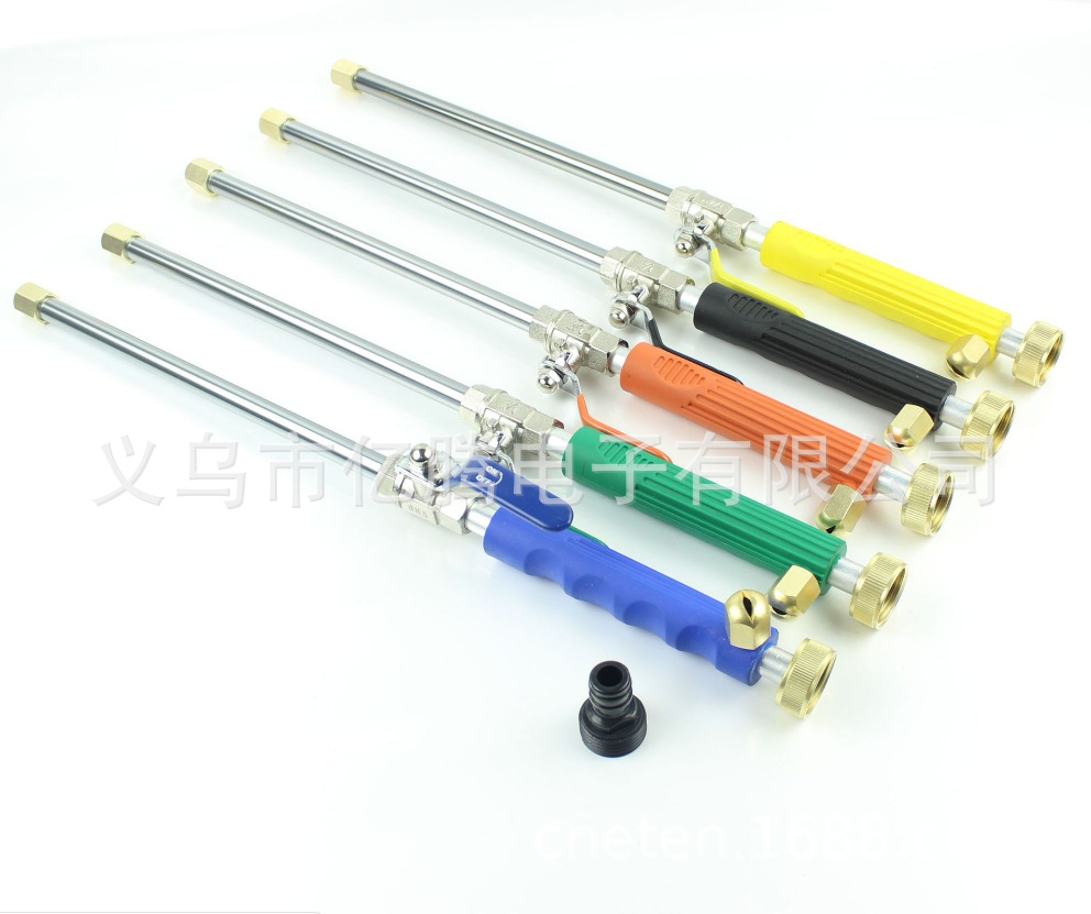 跨境现货 高压冲洗洗车水枪花园水枪 亚马逊 waterjet (46cm)冲洗