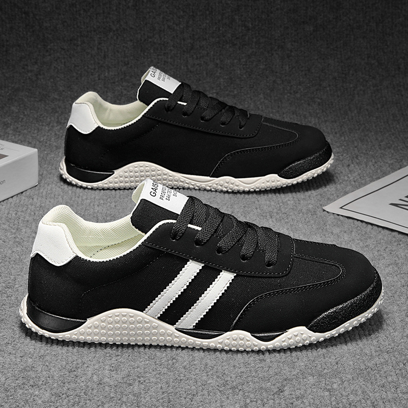 Zapatos de hombre verano 2025 nuevo estilo de cuero para hombres al aire libre zapatos casuales cómodos con lazos planos zapatos deportivos antideslizantes Agan