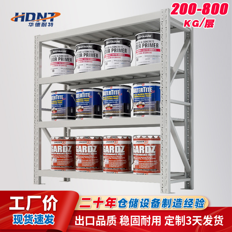 可移动仓储工厂配件库货架层板货架可拆卸组装菱形孔蝴蝶孔可定