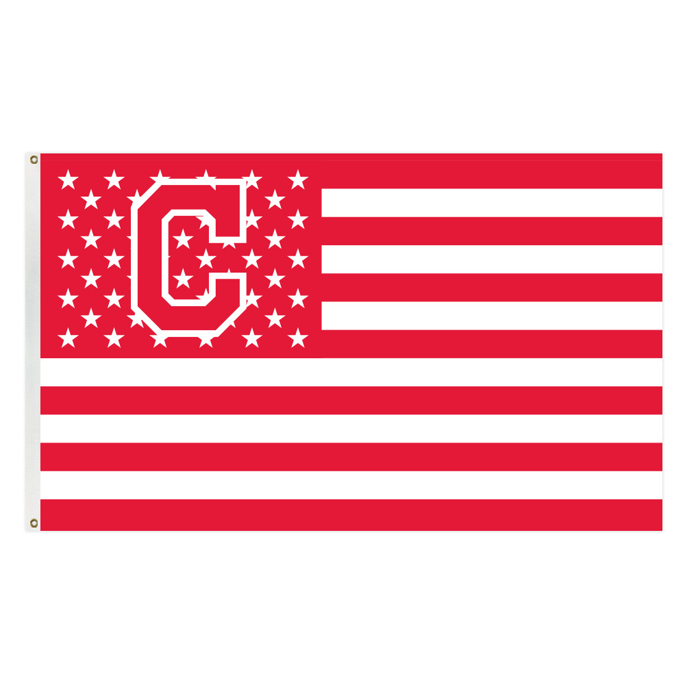 MLB Major League Baseball Cleveland Indians flag flag