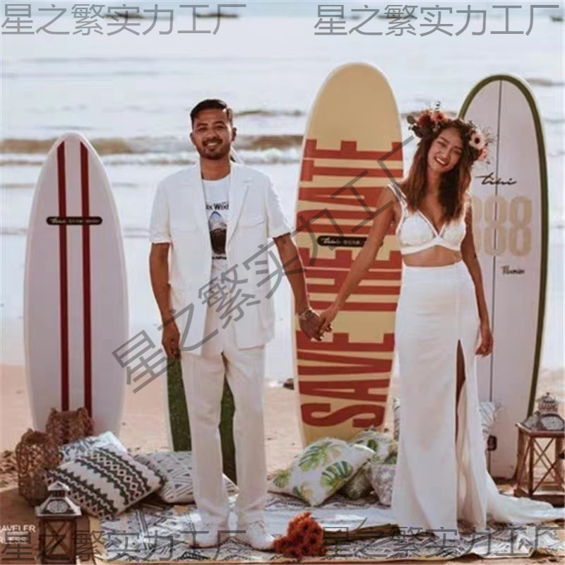 New Photo Studio Surfboard Props Outdoor Beach Wedding Photography Creative DIY Board Sanya Seaside Photo Sailboard
