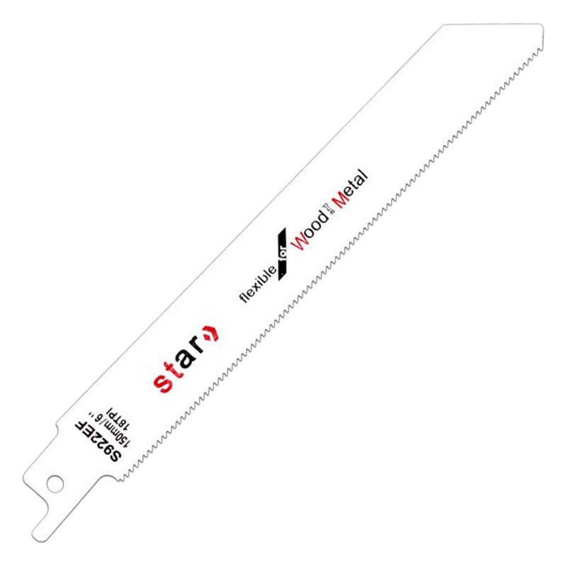 Лезвие сабельной пилы сабельная пила по металлу удлиненное деревообрабатывающее портативное электрическое пильное полотно из алюминия с толстыми зубьями и тонкими зубьями криволинейное пильное полотно