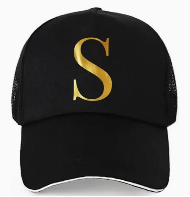 English Letter Trucker Cap 26英文字母印花棒球帽男女情侣网帽|undefined