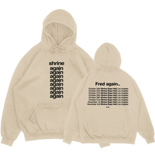 Shrine Fred Again Ten Days Hoodies Men Women Hooded Pullover