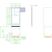 0.96ӢɫoledҺLH096TIG110.9680x160cTFT-LCD