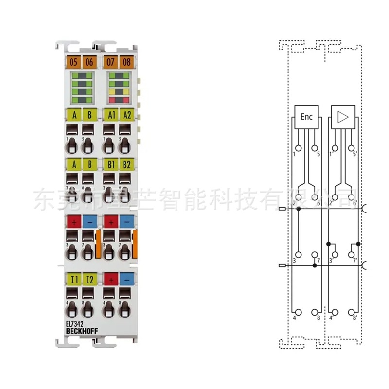 倍福EL7342模块EtherCAT端子德国BECKHOFF模块EL7342全新原装现货