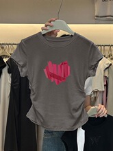 ��ɫ�ް�������Ů���ļ��¿���ĸӡ����ʽ�������ö̿�С����