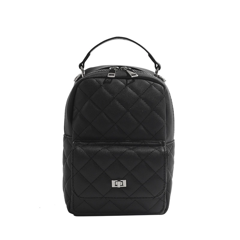 Spring small chain, school bag, design backpack, one-shoulder bag, Chanel style